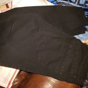 Black high waisted skinny jeans